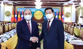 Việt Nam - Lào: Thúc đẩy hợp tác, tận dụng cơ hội, cùng vượt qua khó khăn do dịch Covid-19 gây ra 