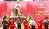 Khánh thành Tượng đài Chủ tịch Hồ Chí Minh trong khuôn viên Cơ quan Bộ Công an 
