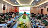 Công an Hà Nội tổ chức hội nghị giao ban công tác phòng, chống dịch bệnh Covid-19