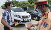 Hà Nội: Xử lý lái xe đi sai lộ trình trong thời gian giãn cách xã hội