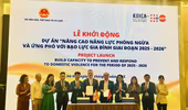 Bộ VHTTDL: Khởi động dự án nâng cao năng lực phòng ngừa và ứng phó với bạo lực gia đình