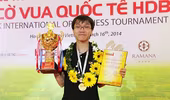 Chức vô địch sau 5 năm mòn mỏi của thần đồng cờ vua Việt Nam