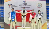 Nữ võ sỹ Việt xuất sắc vô địch giải Taekwondo châu Á