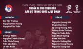 Thầy Park gọi 32 cầu thủ cho trận đấu Trung Quốc và Oman