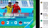 Cổ động viên Malaysia: 'Nhìn U23 Việt Nam mà... phát thèm'