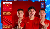 Ra mắt mẫu áo mới đội tuyển Việt Nam làm từ nhựa tái chế