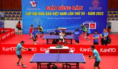 Tưng bừng khai mạc giải bóng bàn Hội Nhà báo Việt Nam