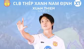 Tuấn Anh khoác áo CLB Nam Định, ra mắt ở trận đấu Hà Nội FC