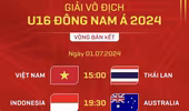 U16 Việt Nam gặp Thái Lan ở trận đấu lịch sử Đông Nam Á