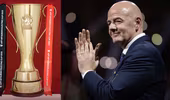 Chủ tịch FIFA và cúp vàng chờ đón tuyển Việt Nam tại Rajamangala