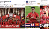 FIFA, AFC, AFF đồng loạt chúc mừng tuyển Việt Nam