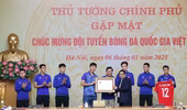 Thủ tướng Phạm Minh Chính: "Hương vị chiến thắng còn mãi, nhưng bóng đá Việt Nam phải vô địch châu Á và dự World Cup"