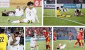 Cận cảnh cầu thủ Yemen đổ gục, bật khóc sau trận thua U23 Việt Nam