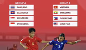 Việt Nam vào bảng 'tử thần' bóng đá nữ SEA Games 2025
