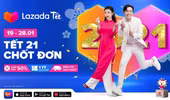 Lazada Việt Nam khởi động năm 2021 với lễ hội mua sắm “khủng” trước Tết