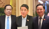 Các ông Trần Thanh Mẫn, Nguyễn Khắc Định và Nguyễn Đức Hải được giới thiệu để bầu Phó Chủ tịch Quốc hội
