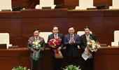 Các ông Trần Thanh Mẫn, Nguyễn Khắc Định và Nguyễn Đức Hải được bầu làm Phó Chủ tịch Quốc hội