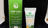 Thu hồi và tiêu hủy toàn bộ sản phẩm “Diệp Bảo - Kem trẻ em” do mắc nhiều sai phạm