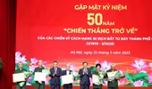 Hà Nội kỷ niệm 50 năm ''Chiến thắng trở về'', gặp mặt 552 chiến sĩ cách mạng bị địch bắt tù đày