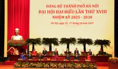 Khai mạc trọng thể Đại hội XVIII Đảng bộ Hà Nội: Đổi mới, sáng tạo và khát vọng vươn lên