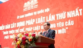 Chủ tịch Quốc hội: Mọi đạo luật đều xuất phát từ lợi ích quốc gia, dân tộc 