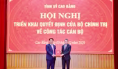 Đồng chí Phan Thăng An giữ chức vụ Bí thư Tỉnh ủy Cao Bằng