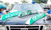 Taxi ngoại tỉnh không được kinh doanh cố định trên địa bàn Hà Nội