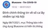 Bluezone đính chính thông tin sai gây hoang mang: Đội ngũ phát triển phải nghiêm túc kiểm điểm