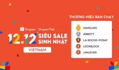 Siêu sale sinh nhật 12-12, Shopee có lượt truy cập tăng gấp 6 lần