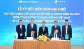 VNPT và Vietnam Airlines tổng kết, triển khai chương trình hợp tác chiến lược