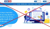 Chưa được cấp phép, Công ty CP Công nghệ số VINCA đã tự ý cung cấp dịch vụ chữ ký số công cộng