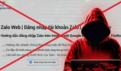Hàng triệu người đang truy cập website giả mạo Zalo