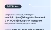 Meta gỡ bỏ hơn 5 triệu nội dung liên quan đến lừa đảo tại Việt Nam