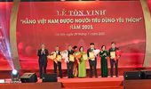 Tôn vinh 150 sản phẩm, dịch vụ hàng Việt Nam được người tiêu dùng yêu thích