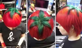 Teen phát cuồng với mốt tóc "cà chua chín"