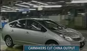 Các hãng ô tô Nhật Bản tại Trung Quốc cắt giảm số lượng xe 