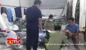 Phát hiện cơ sở sản xuất áo chống nắng có dấu hiệu giả mạo nhãn hiệu