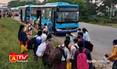Sở GTVT Hà Nội huy động gần 500 xe buýt đưa người dân đi từ các tỉnh miền Nam về quê