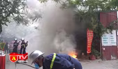 Diễn tập chữa cháy tại khu dân cư có nguy cơ cháy nổ cao