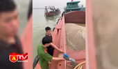 Hiệp đồng truy bắt cát tặc trên sông Hồng