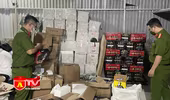 Phát hiện kho hàng chứa hơn 17.000 sản phẩm nghi nhập lậu