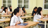 Gần 103.000 sĩ tử hồi hộp với môn thi đầu tiên tuyển sinh lớp 10 Hà Nội 