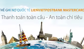 LienVietPostBank chính thức phát hành thẻ ghi nợ quốc tế