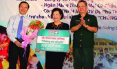 Trao học bổng hỗ trợ con em cựu chiến binh