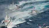 Tàu Nhật và Đài Loan giao chiến dữ dội trên biển