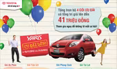 Tặng gói ưu đãi 40 triệu đồng khi mua xe Yaris E