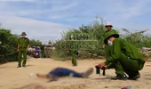 Phát hiện một thanh niên bị giết hại ven đê