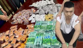 Hà Nội: Bắt 'nóng' đối tượng vận chuyển trên 18kg ma túy các loại