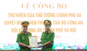 Thủ tướng Chính phủ và Bộ Công an khen thưởng chiến công xuất sắc của Công an Hà Nội