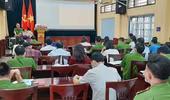 Tập huấn cấp xã, thị trấn thực hiện nhiệm vụ đảm bảo an toàn PCCC 